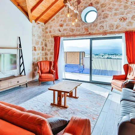 Patara 2 Bedroom Secluded With Private Pool Hot Tub Kalkan
